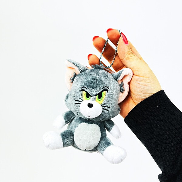 トムとジェリー トム ぬいぐるみマスコット グレー