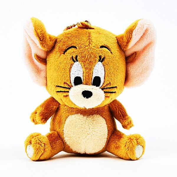 トムとジェリー ジェリー ぬいぐるみマスコット ブラウン