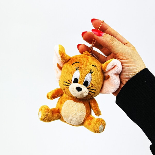 トムとジェリー ジェリー ぬいぐるみマスコット ブラウン