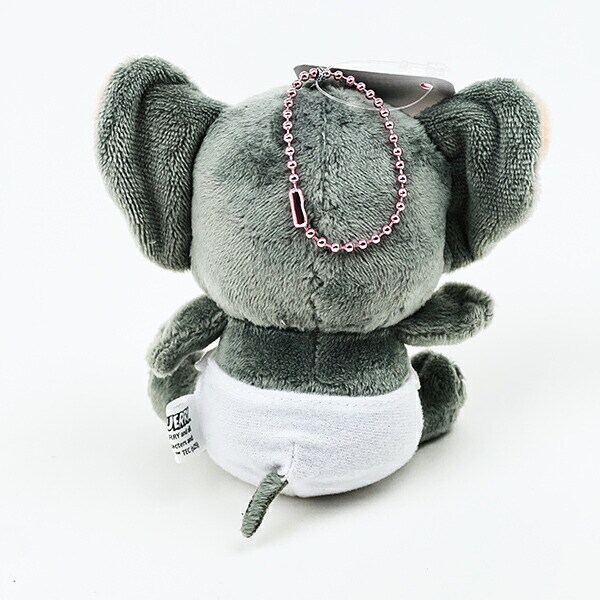 トムとジェリー タフィー ぬいぐるみマスコット グレー