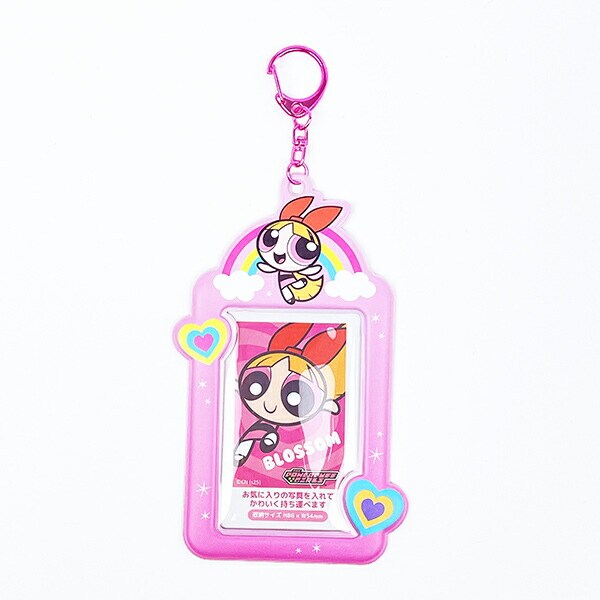 パワーパフガールズ ブロッサム フォトフレームキーホルダー
