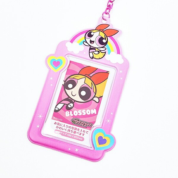 パワーパフガールズ ブロッサム フォトフレームキーホルダー