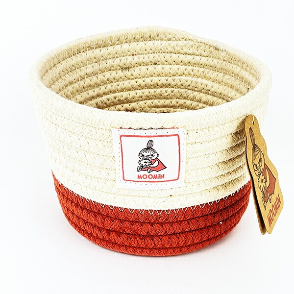 ムーミン リトルミイ ロープバスケット(S)