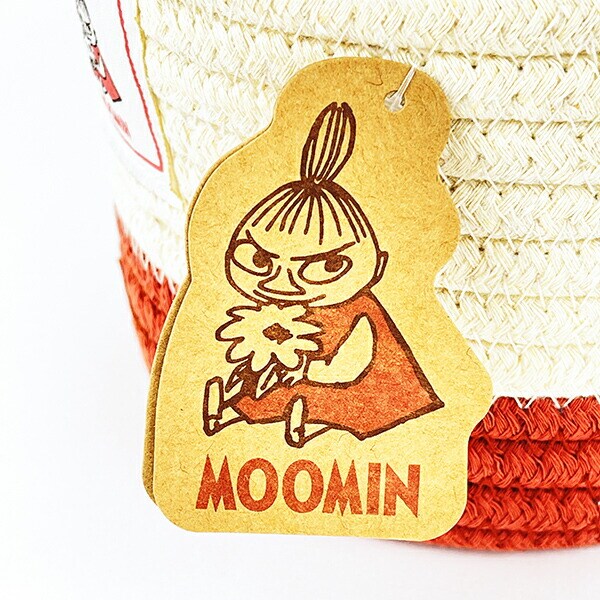 ムーミン リトルミイ ロープバスケット(S)