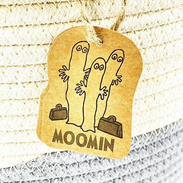 ムーミン ニョロニョロ ロープバスケット(L)