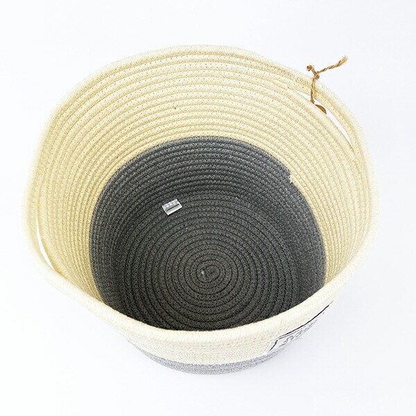 ムーミン ニョロニョロ ロープバスケット(L)