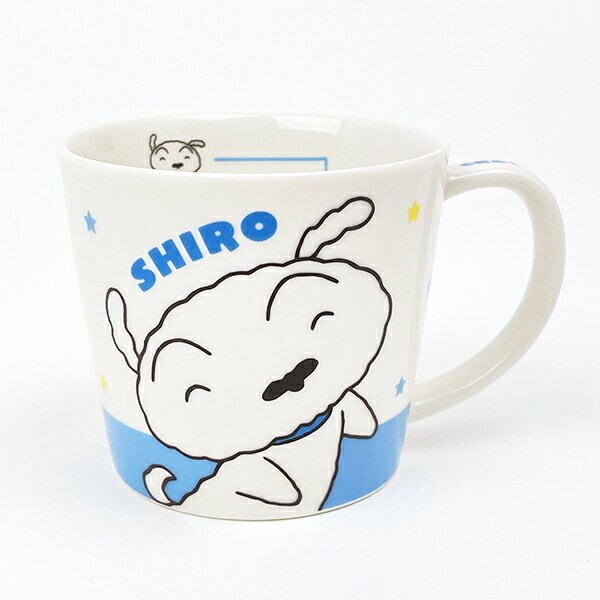 クレヨンしんちゃん シロ 星 メジャーマグ 食器 コップ