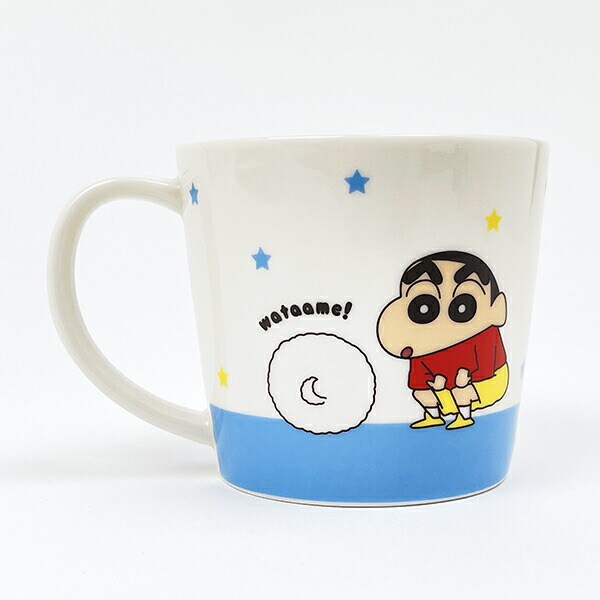 クレヨンしんちゃん シロ 星 メジャーマグ 食器 コップ