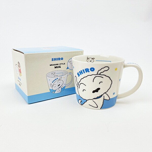 クレヨンしんちゃん シロ 星 メジャーマグ 食器 コップ
