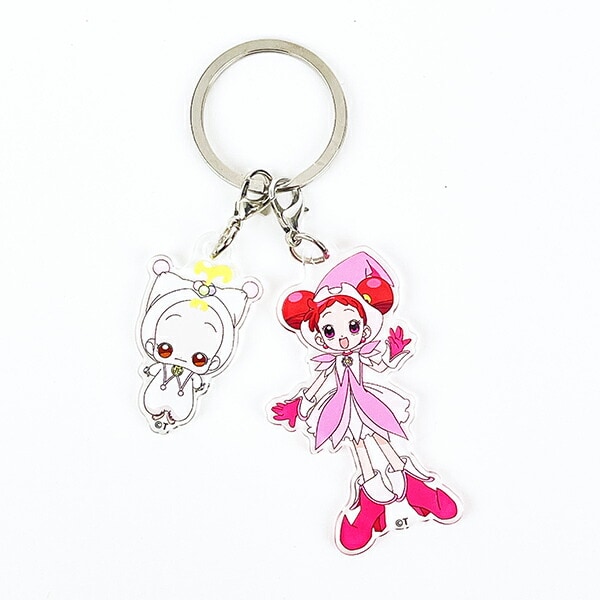 おジャ魔女どれみ どれみ＋ハナ 2チャームキーホルダー
