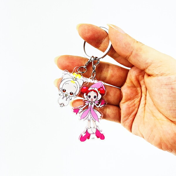 おジャ魔女どれみ どれみ＋ハナ 2チャームキーホルダー
