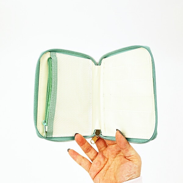 トムとジェリー コンパクトマルチポーチ (グリーン)