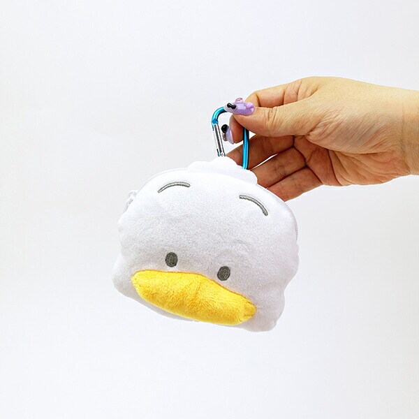 サンリオ あひるのペックル カラビナ付きぬいぐるみファスナーマスコット Sanrio
