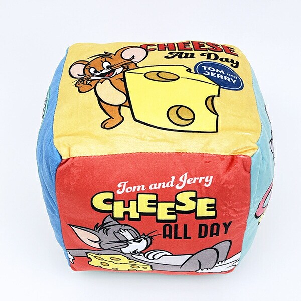 トムとジェリー タフィー CHEESE FUN！ サイコロクッション