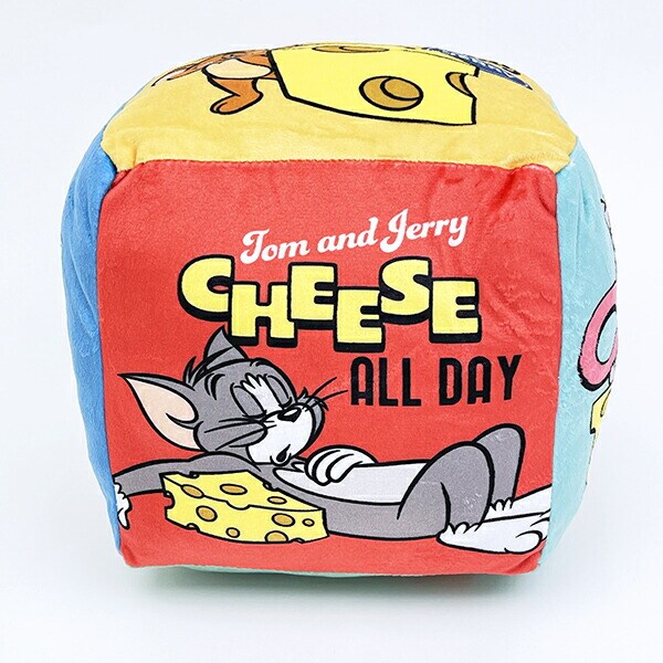 トムとジェリー タフィー CHEESE FUN！ サイコロクッション