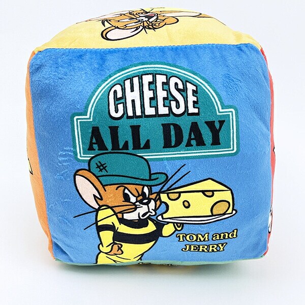 トムとジェリー タフィー CHEESE FUN！ サイコロクッション