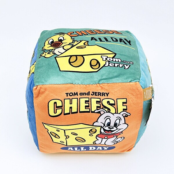 トムとジェリー タフィー CHEESE FUN！ サイコロクッション