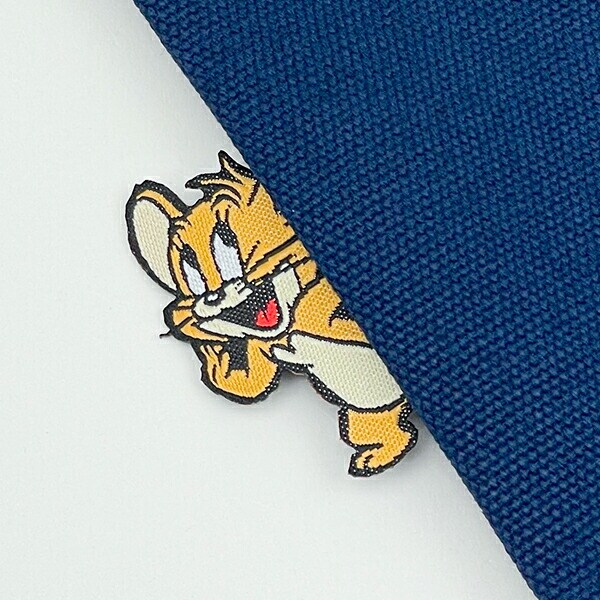 トムとジェリー タフィー CHEESE FUN！ ぴょこっとトートバッグ ネイビー