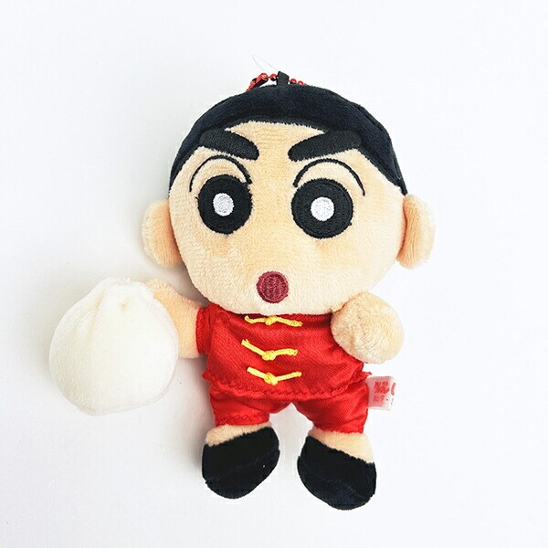 クレヨンしんちゃん 中華しんちゃん ぬいぐるみマスコット キーホルダー