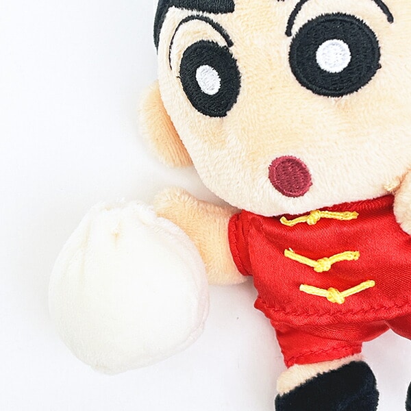 クレヨンしんちゃん 中華しんちゃん ぬいぐるみマスコット キーホルダー