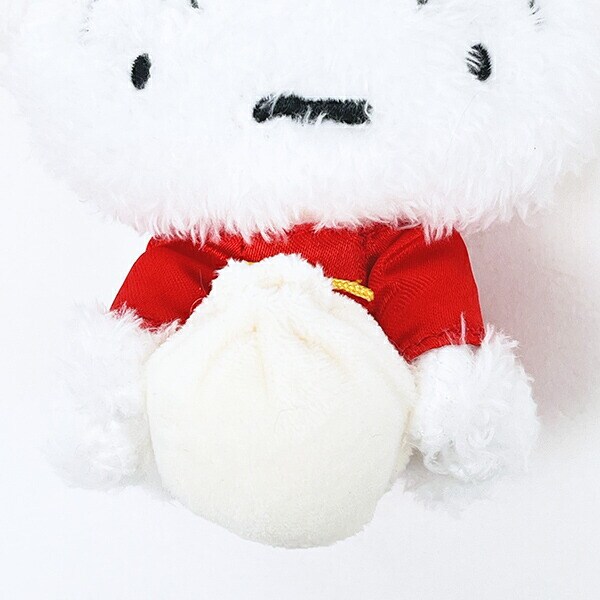 クレヨンしんちゃん 中華シロ ぬいぐるみマスコット キーホルダー