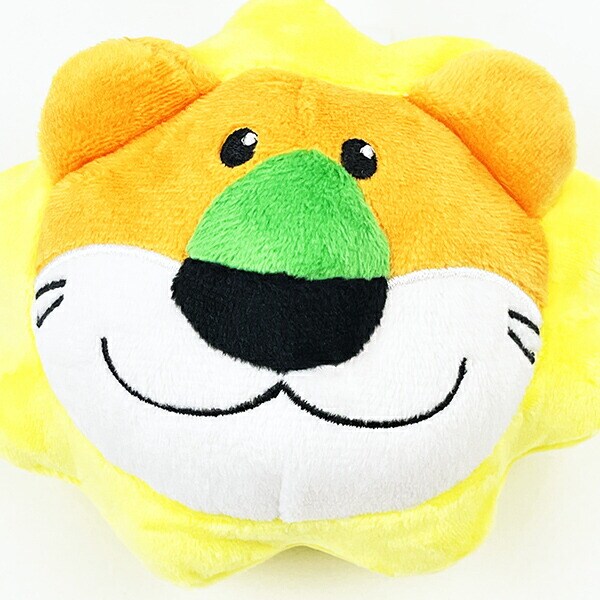 たべっ子どうぶつ THE MOVIE カラビナ付きぬいぐるファスナーマスコット らいおんくん ポーチ 小物入れ