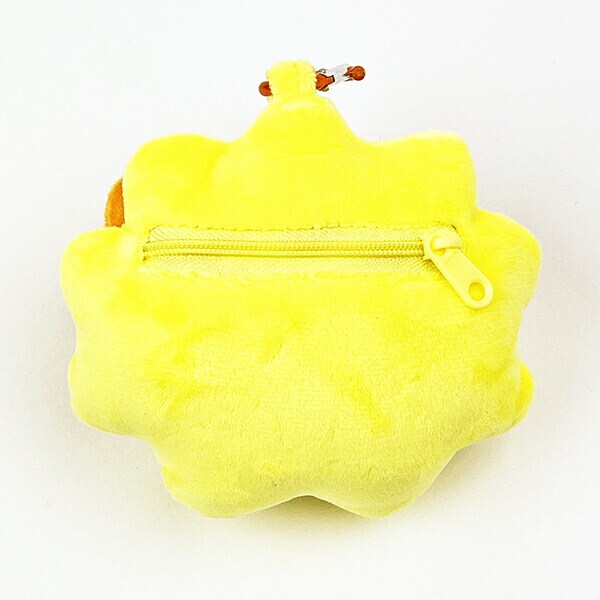 たべっ子どうぶつ THE MOVIE カラビナ付きぬいぐるファスナーマスコット らいおんくん ポーチ 小物入れ