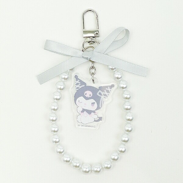 サンリオ クロミ リボンパールキーチェーン バレエコア  Sanrio