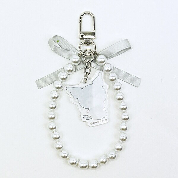 サンリオ クロミ リボンパールキーチェーン バレエコア  Sanrio