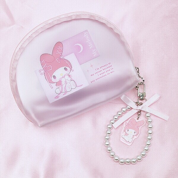 サンリオ マイメロディ リボンパールキーチェーン バレエコア  Sanrio