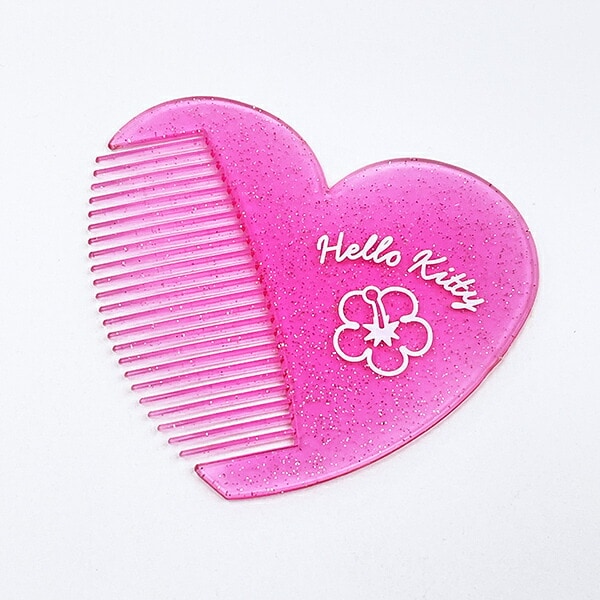 サンリオ ハローキティ Ｙ2Ｋ ハート型ミラーコーム 日本製 鏡 くし Sanrio