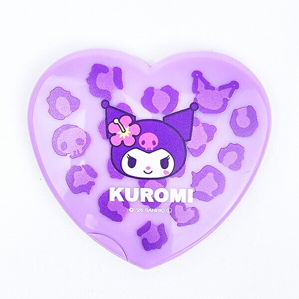 サンリオ クロミ Ｙ2Ｋ ハート型ミラーコーム 日本製 鏡 くし Sanrio