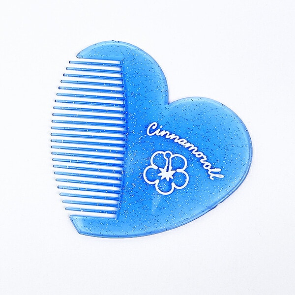 サンリオ シナモロール Ｙ2Ｋ ハート型ミラーコーム 日本製 シナモン 鏡 くし Sanrio