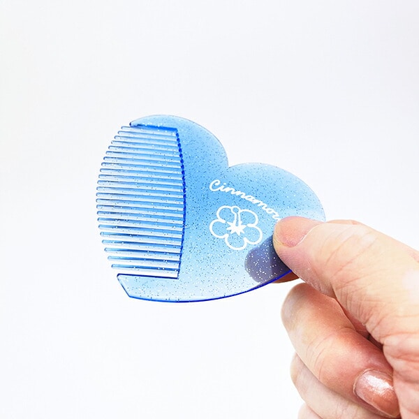 サンリオ シナモロール Ｙ2Ｋ ハート型ミラーコーム 日本製 シナモン 鏡 くし Sanrio