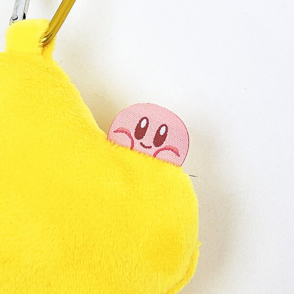 星のカービィ スターロッド カラビナ付き ぬいぐるみファスナーマスコット