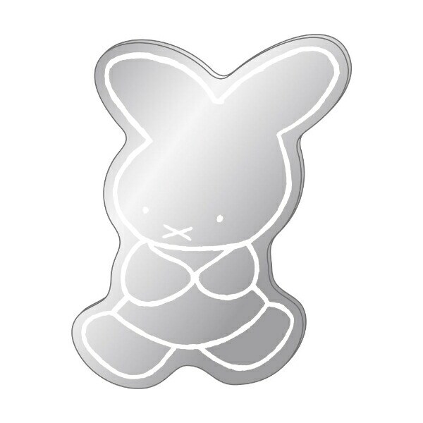 ミッフィー miffy 70th ホワイト デコレーションミラー 鏡