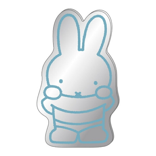 ミッフィー miffy 70th ブルー デコレーションミラー 鏡