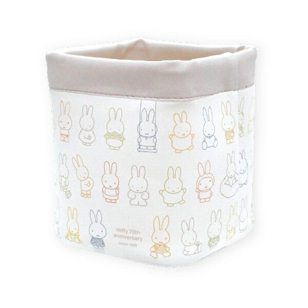 ミッフィー miffy 70th 合皮バスケット