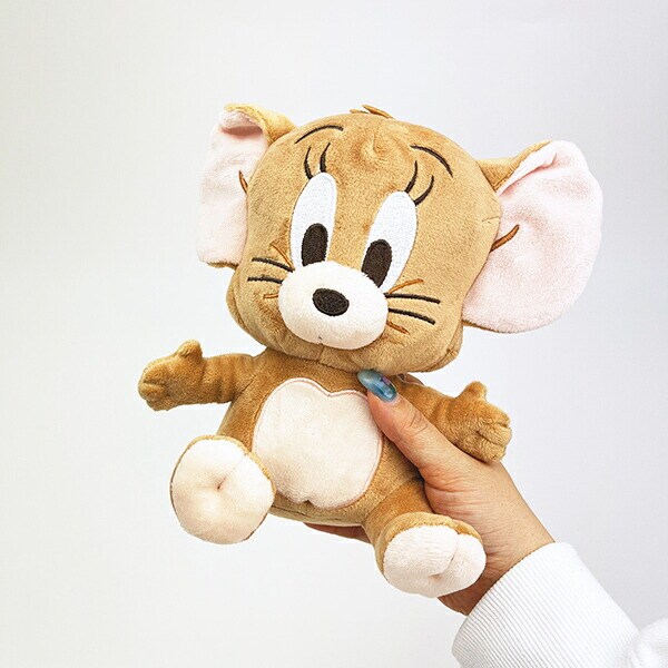 トムとジェリー (ジェリー) おすわりぬいぐるみ トムジェリ