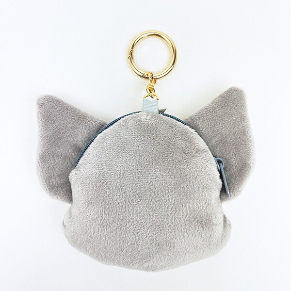 トムとジェリー トム カラビナ付きぬいぐるみファスナーマスコット (おすましフェイス) キーホルダー