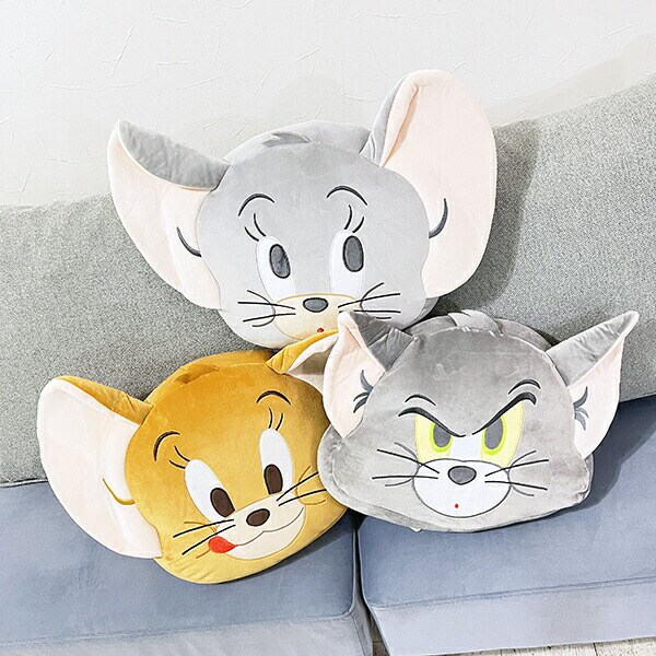 トムとジェリー トム もっちりフェイスクッション