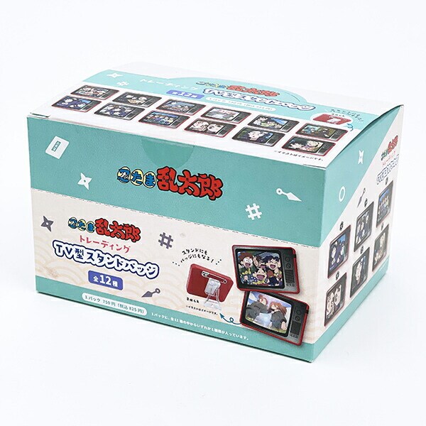 忍たま乱太郎 トレーディングTV型スタンドバッジ 全12種 コンプリートBOX 日本製