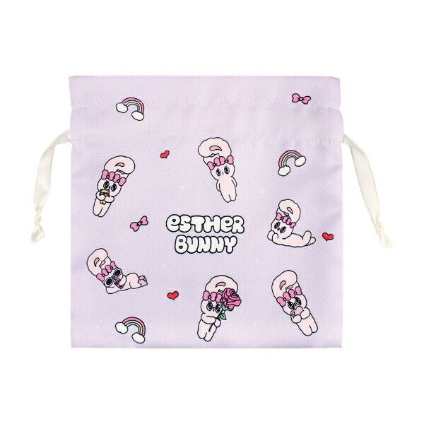 エスターバニー（Esther Bunny） りぼんフラット巾着(ちらし)