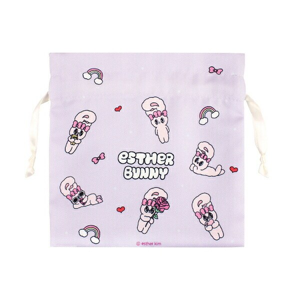 エスターバニー（Esther Bunny） りぼんフラット巾着(ちらし)