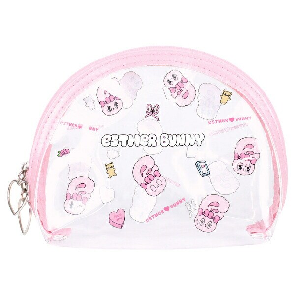 エスターバニー（Esther Bunny） クリアシェルポーチ(フェイスチラシ)