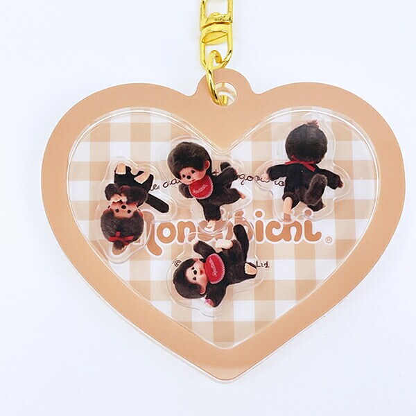 モンチッチ シャカキャラキーホルダー ハート