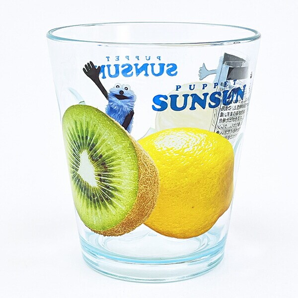 パペットスンスン ドットタンブラー フルーツ コップ