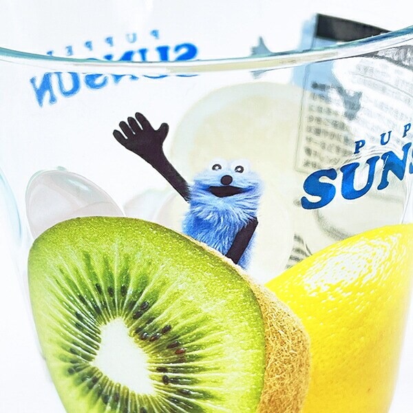パペットスンスン ドットタンブラー フルーツ コップ