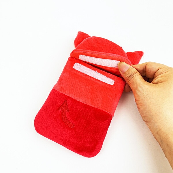 トムとジェリー 悪魔トム ぬいぐるみフォトキーホルダー