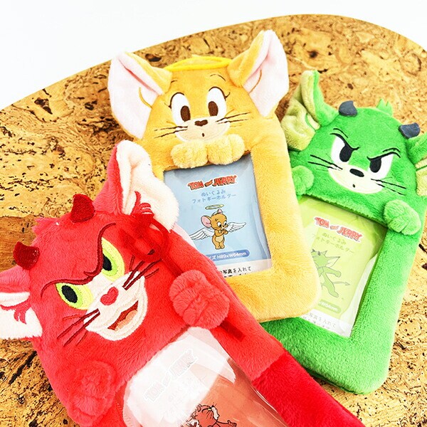 トムとジェリー 悪魔ジェリー ぬいぐるみフォトキーホルダー